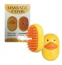 Self-Cleaning Steam Massage Brush for Pets (Duck Shape).webp