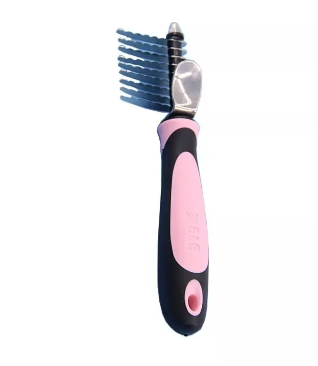 Single-breasted metal comb for dogs3.webp