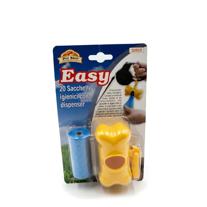 Eazy 20 hygienic bags + slim bag holder multicolor5.webp