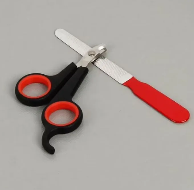 Nail clipper and file kit for pet dogs and cats2.webp