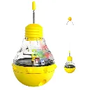 Funny Cat Treat Dispenser Toy for Pet (Yellow)3.webp
