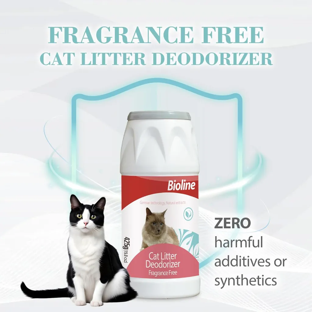 Bioline Cat Litter Deodorizer Natural Fragrance Free 425g5.webp