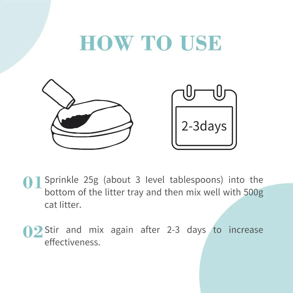 Bioline Cat Litter Deodorizer Natural Fragrance Free 425g3.webp