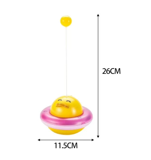 Cat Treat Dispenser Toy Cat Puppy Food Dispensing Interactive Pet Toy Blue2.webp