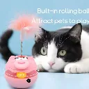 Interactive cat toy with moving worm and bell (battery operated)5.webp