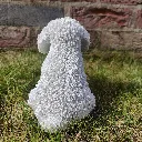 Cute Bichon Frise Dog Sculpture3.webp