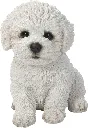 Cute Bichon Frise Dog Sculpture2.webp