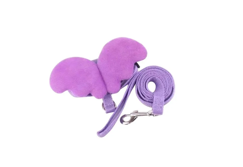 Adjustable Pet Harness & Leash Set with Angel Wings9.webp