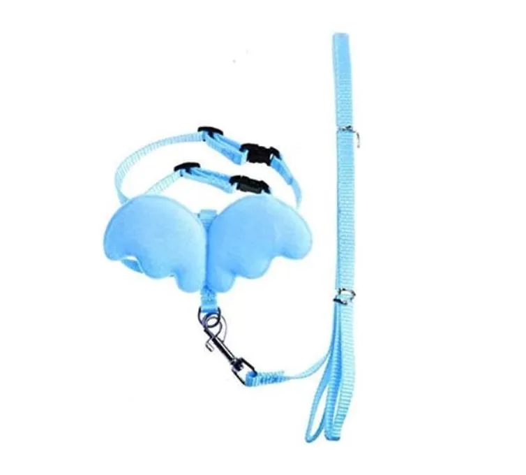 Adjustable Pet Harness & Leash Set with Angel Wings2.webp