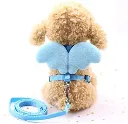 Adjustable Pet Harness & Leash Set with Angel Wings3.webp