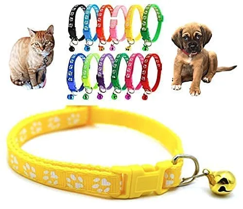 Polyester Cat Collars Random Color, 30 x 1 cm multicolor.webp