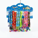 One Polyester Cat Collars flower print5.webp