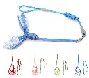Floral Pattern Dog Harness with Matching Leash for Small-Medium Dogs and Cats.webp