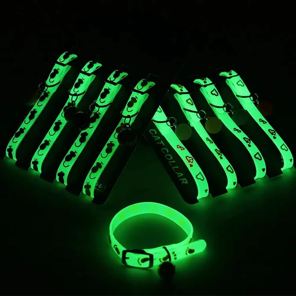 Glow-in-the-dark silicone collar for dogs and cats2.webp