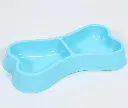 Double Bowl Pet Cute Bone-shaped4.webp