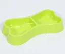 Double Bowl Pet Cute Bone-shaped2.webp