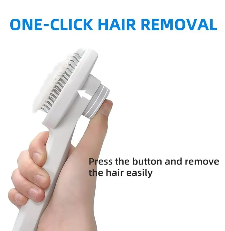 Generic Cat & Dog Grooming Brush, Slicker Brush With Massage Particles3.webp