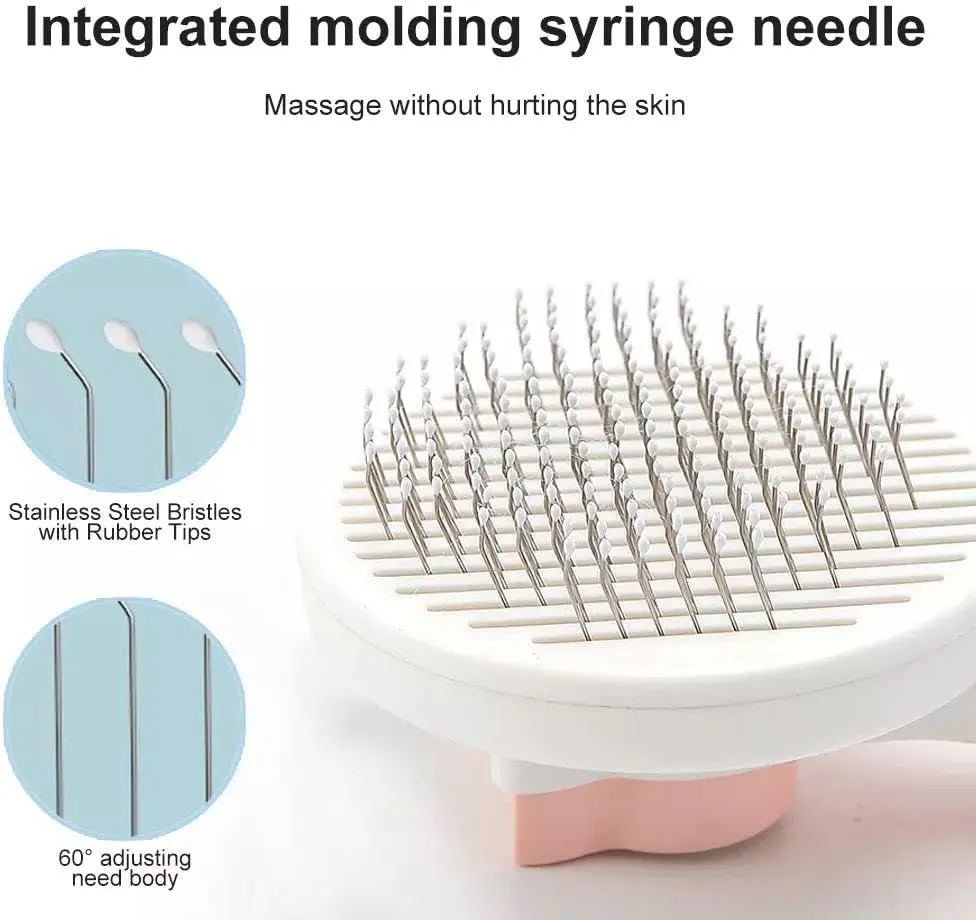 Generic Cat & Dog Grooming Brush, Slicker Brush With Massage Particles7.webp