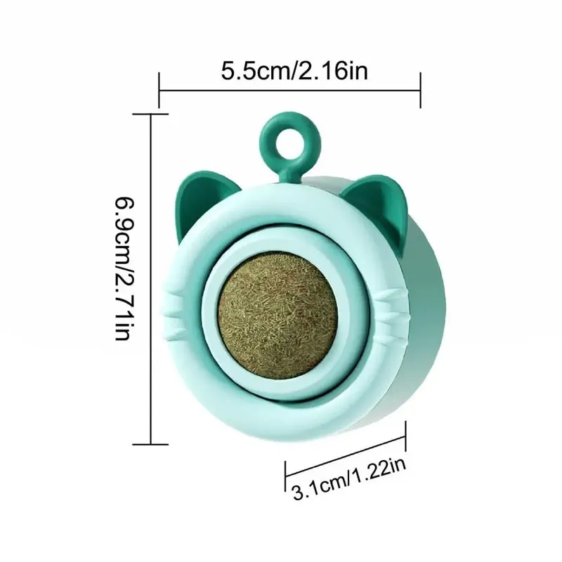 Reversible​ Rotating​ Catnip Ball Stick Interactive Licking Toy for Cat.webp