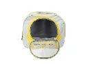 Dog & Cat Carrying Backpack with Panoramic Window Yellow Breathable Backpack for Pets2.webp