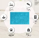 Cat Feeding Mat for Food and Water Bowls - Machine Washable, Waterproof, Eco-Friendly, No-Slip4.webp