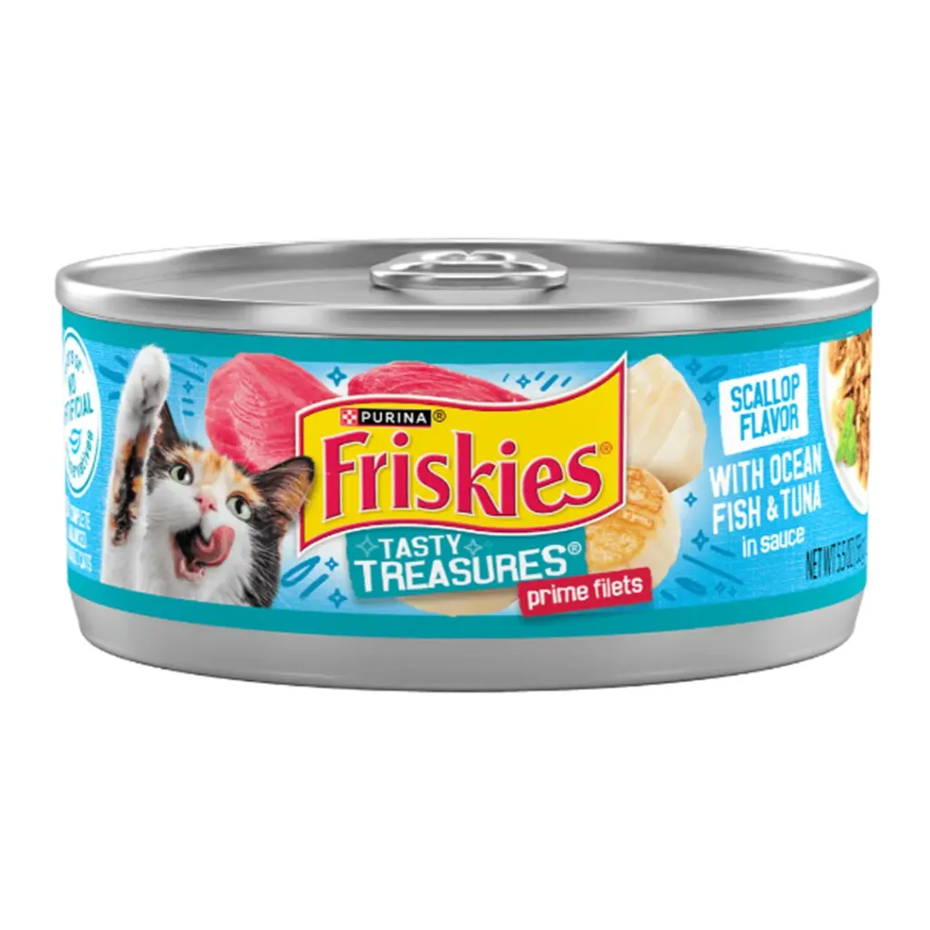 Friskies Wet Cat Food (Ocean Fish & Tuna) 156g