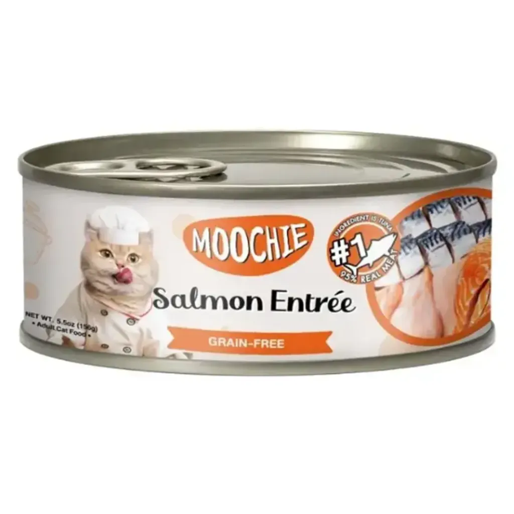 Moochie Pate Wet Cat Food (Salmon) 156 g