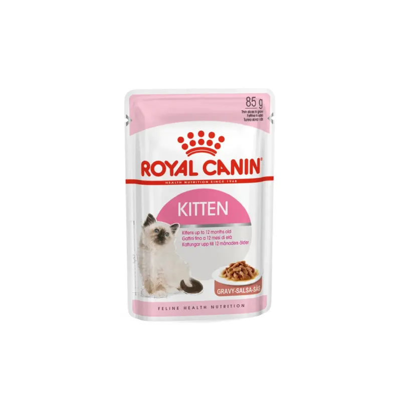 ROYAL CANIN Kitten Instinctive in Gravy   (Pouch 85g)