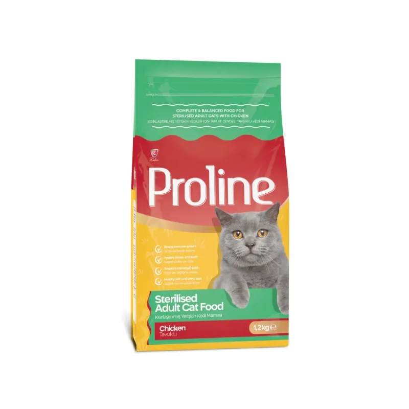 Proline Sterilised Adult Cat Food (chicken) 1.2 kg