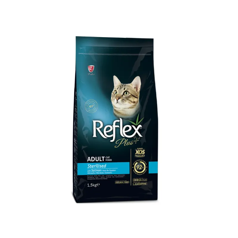 Reflex Plus Sterilised Adult Cat Food (salmon) 1.5 kg