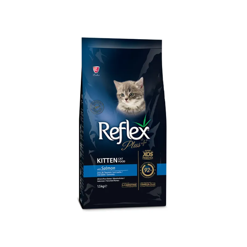 Reflex Plus Kitten Dry Food (salmon) 1.5kg