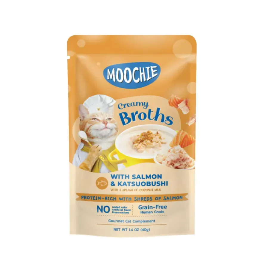 Moochie Kitten (Creamy Broth With Salmon & Katsuobushi) 40g