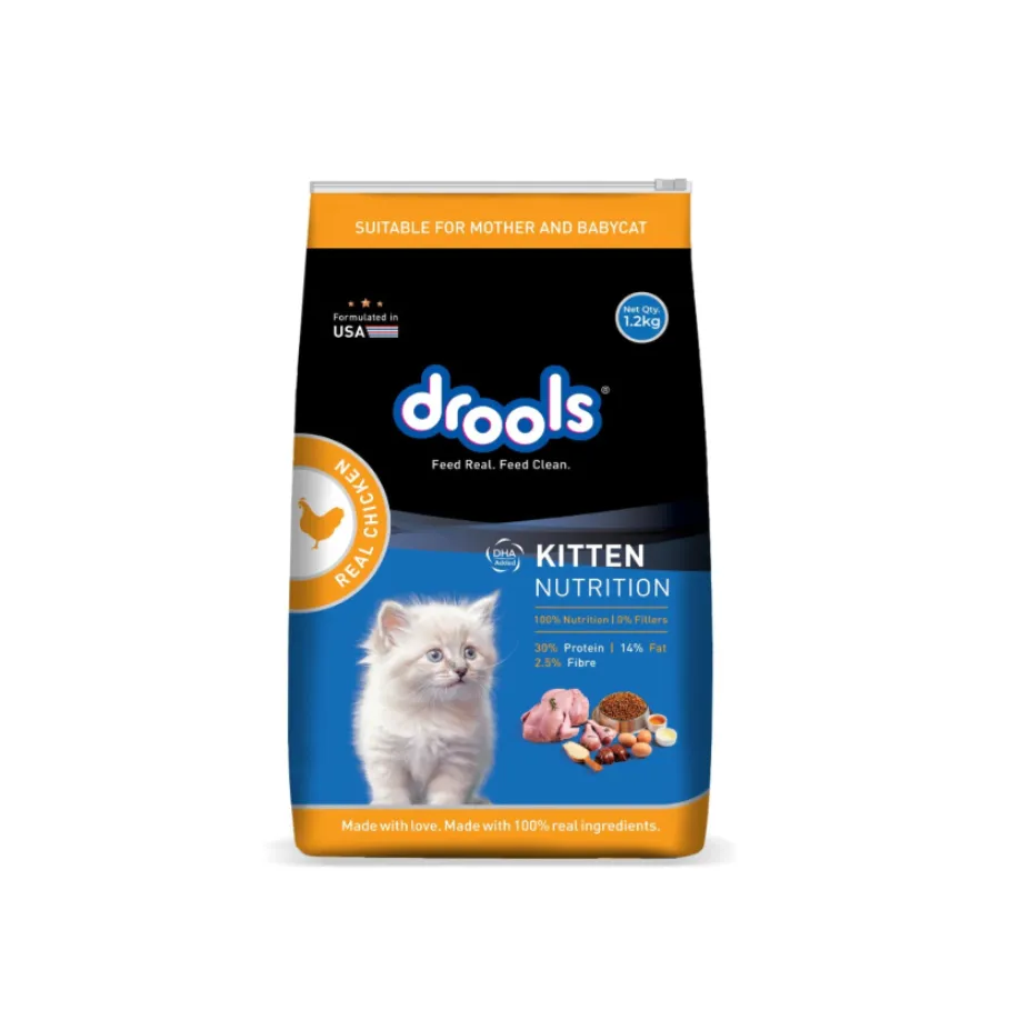 Drools Kitten Dry Cat Food (Chicken) 1.2 Kg