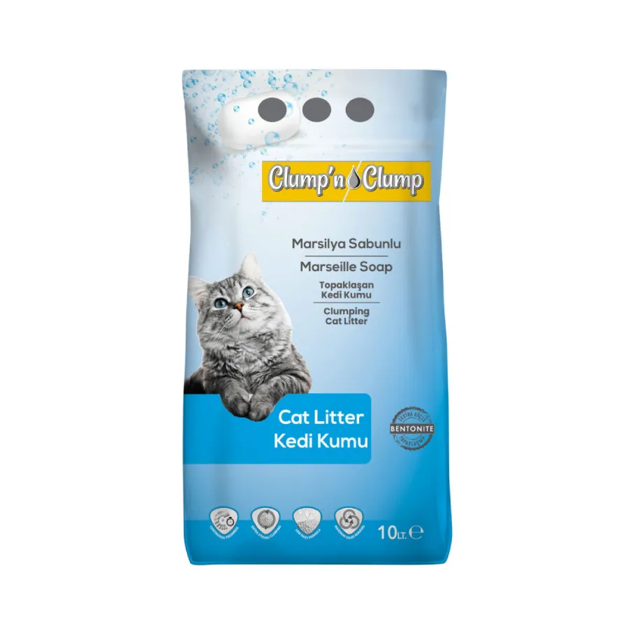 clump'n and clump cat litter (MARSEJSKI SAPUN) 5L