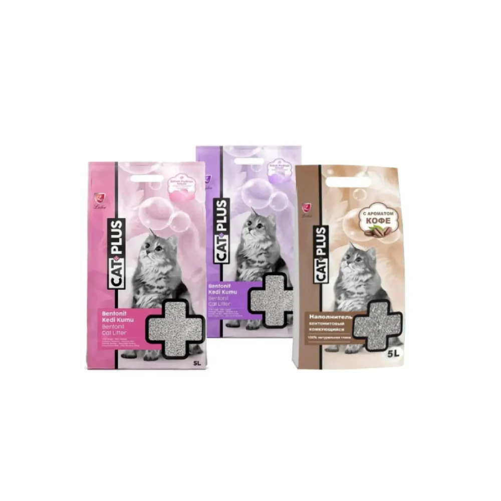 CatPlus Multi-Scent Cat Litter (5L x 3 Bags)