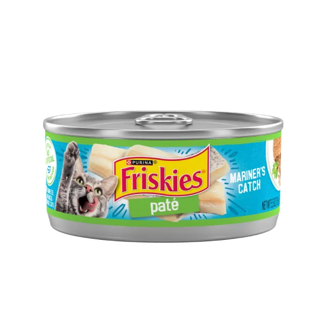 Friskies Wet Cat Food Pate (Mariner's Catch) 156g