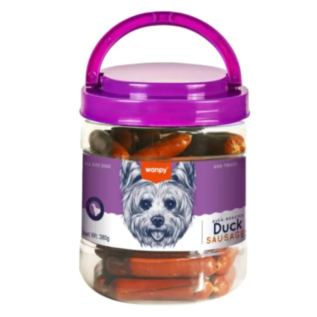 Wanpy Dog Treats (Duck Sausages) 380g