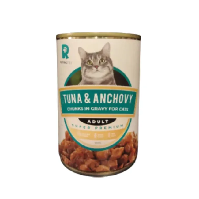 Royalpet  Cat Wet Food (gravy Chunky Tuna & Anchovy) 400g