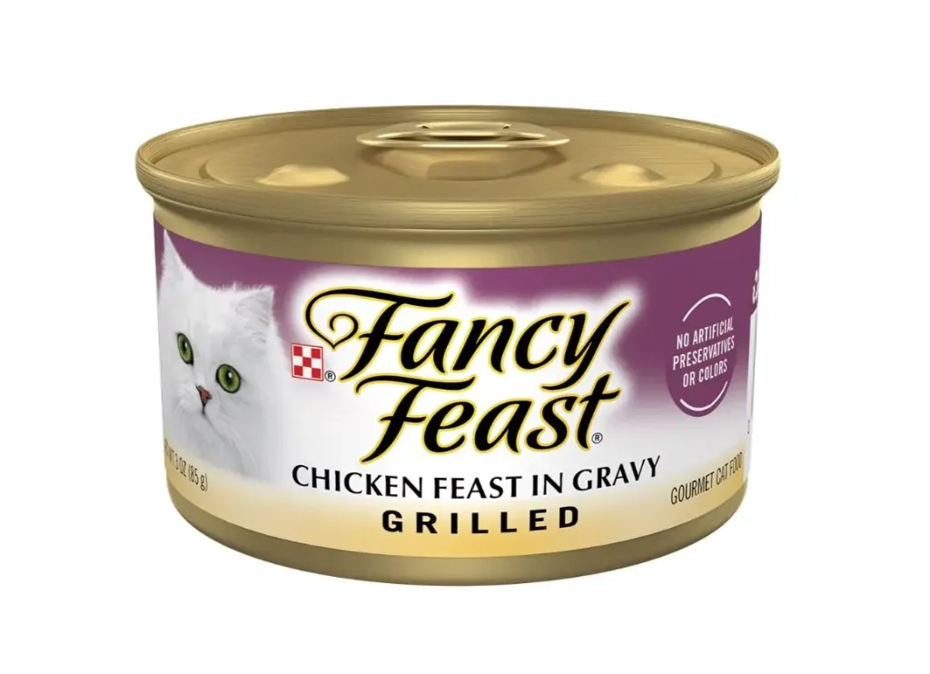 Fancy Feast (Grilled Chicken Feast In Gravy) Gourmet Cat Food 85 g