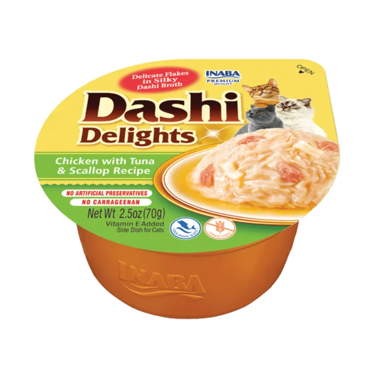CUP DASHI DELIGHTS (CHICKEN WITH TUNA & SCALLOP RECIPE) 70g