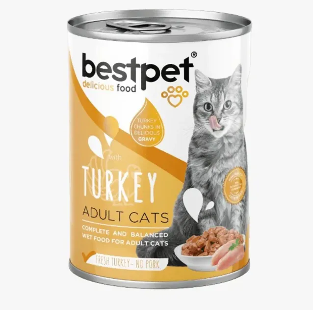 BestPet Cat Wet Food (Turkey) 400g