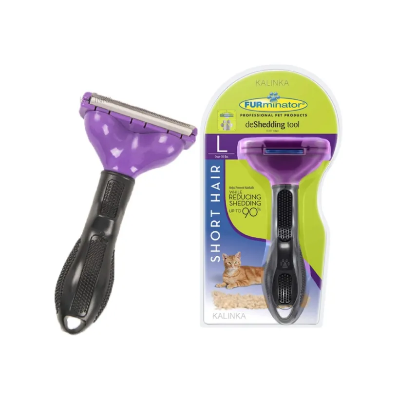 FURminator Short Hair DeShedding Tool for Large Cats