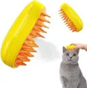 Steamy Cat Brush (Self Cleaning Steam Cat Brush for Massage)