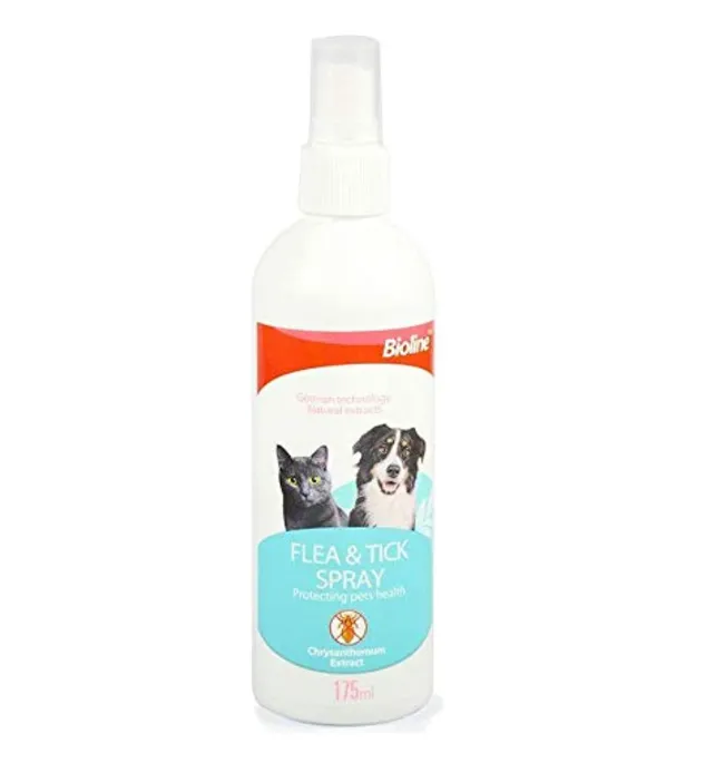 Bioline Flea & Tick Spray For cats and dogs 175ml