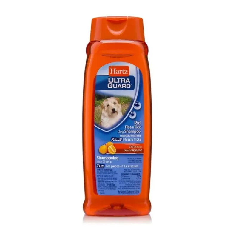 Hartz Ultra Guard Rid Flea and Tick Dog Shampoo 532ml
