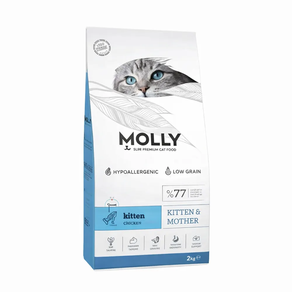 Molly Kitten & Mother Dry Cat Food (Chicken) 2 kg