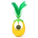 Tumbler toy for cats and kittens pineapple with catnip