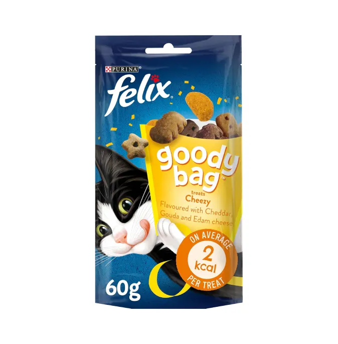 FELIX Goody Bag (Cheezy Mix) Cat Treats 60g