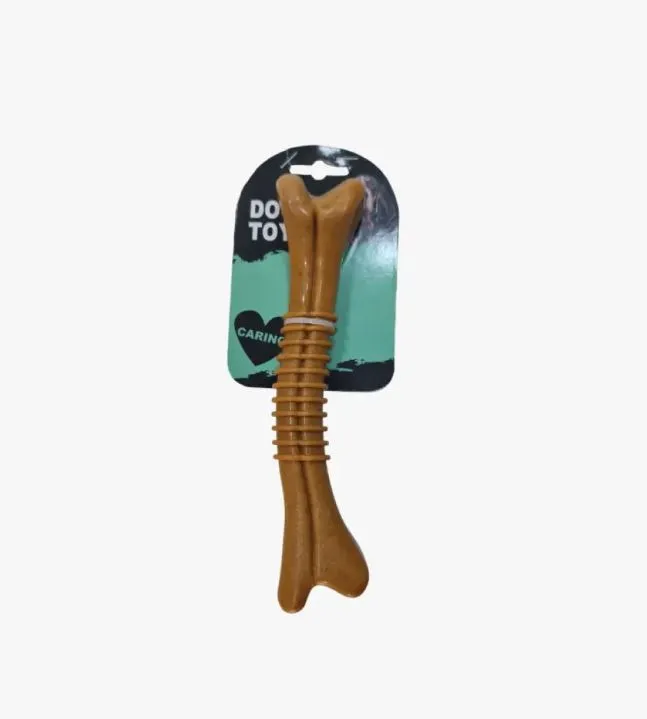 A chew toy for active dogs designed to suit gums and teeth and provide hours of fun.